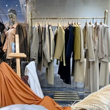 一线品牌库存清仓折扣剪标孤品实体直播走份尾单清货服装一手货源