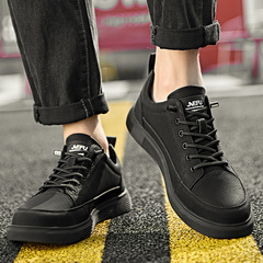 傑孚勞保鞋跨境新款安全鞋 防砸防刺穿鋼包頭輕便休閒牛筋工作鞋