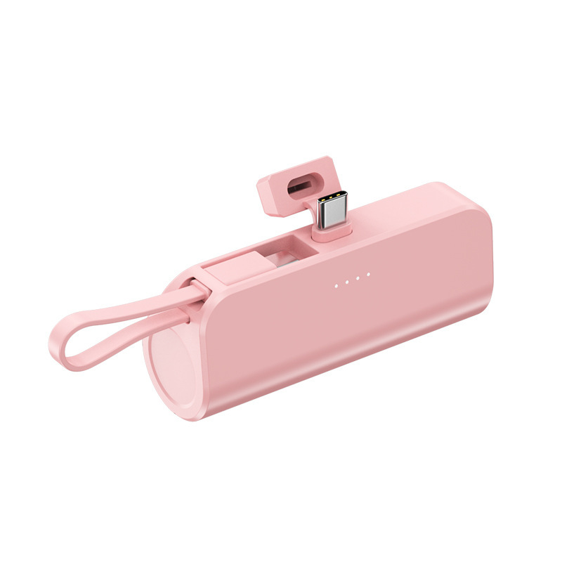カプセルテールプラグパワーバンクホルダーポータブル屋外口紅モバイル電源大容量 5000 mAh ギフトカスタマイズ|undefined