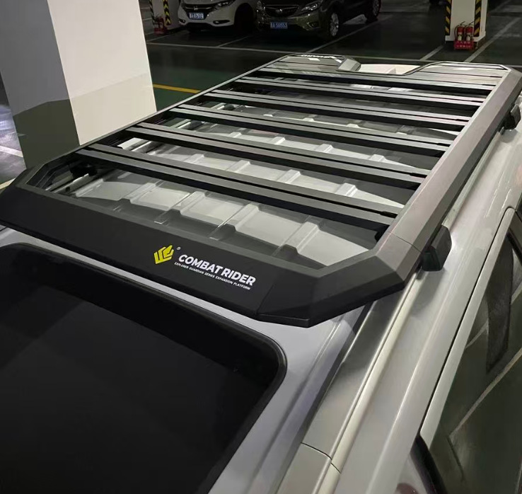 Pajero Jinchang Roof Luggage Rack Ladder Side Bag Side Tent Off-Road Modified Roof Platform Outdoor Storage Rack