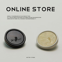 MOSN Small Lady Fashion Bird Pattern Metal Resin Buttons Suit Versatile Buttons Coat Leather Jacket Button