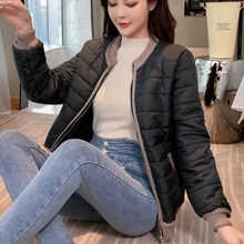 韓版2021新款冬季小款修身棉衣女短款加厚小棉襖顯瘦短裝棉服外套