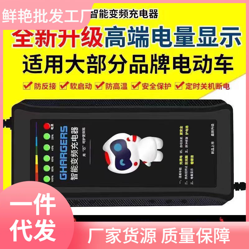 两轮三轮电动车充电器48V12AH72V60V20AH六灯铅酸电瓶车