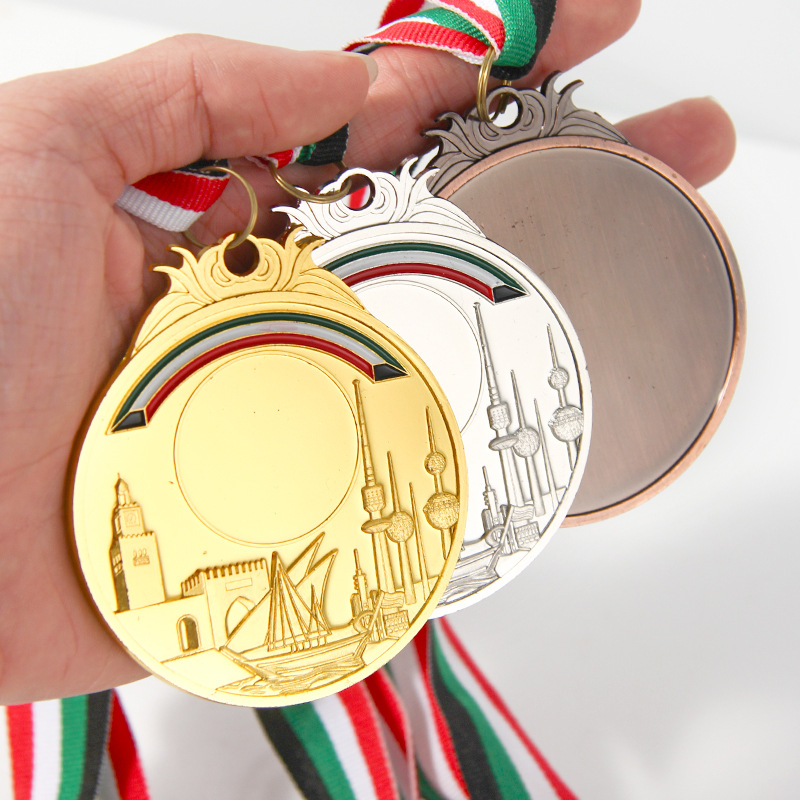 Juegos de medallas Maratón Metal Listado Competición de honor Conmemorativa Oro Plata Bronce Fútbol Juegos de baloncesto Premios