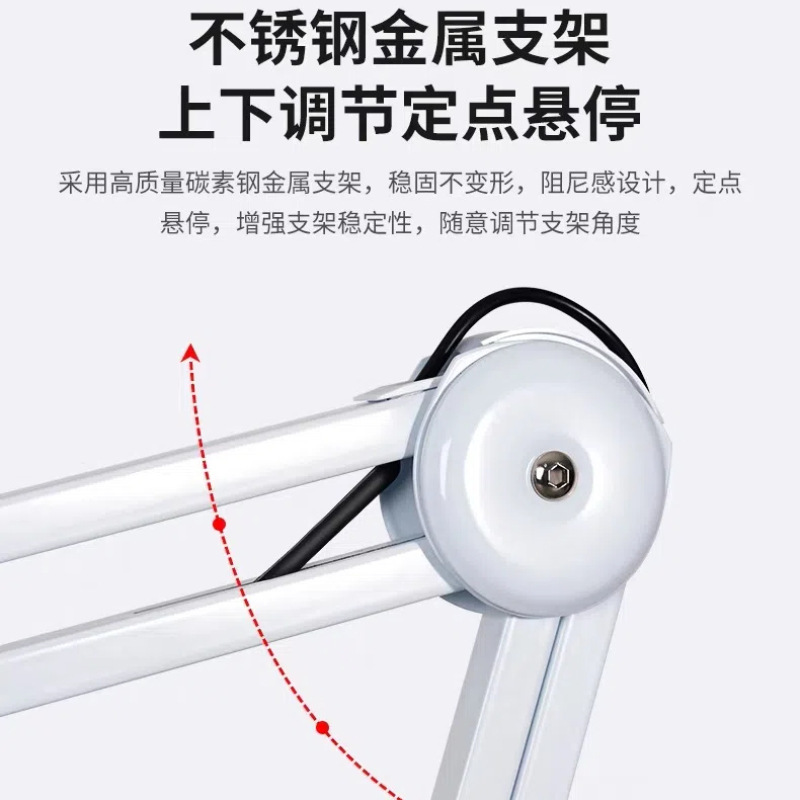 クリップ式内蔵スプリングルーペledランプ調光可能30倍ハイビジョンレンズ修理検査専用ルーペ|undefined