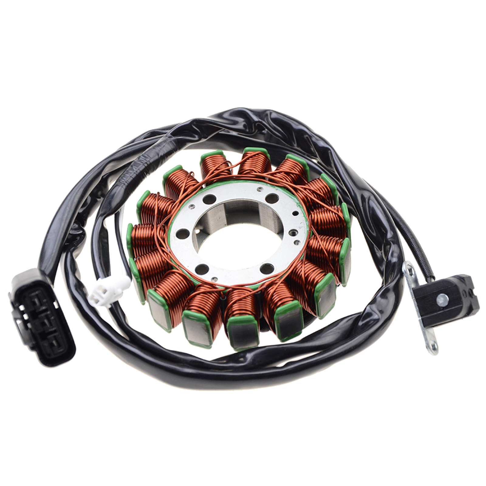 Coil three-piece set, stator paper pad, rectifier suitable for YFM550 FWA Grizzly 2009-2015