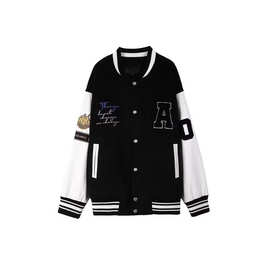 2026秋冬季新款ins白熊棒球服外套宽松上衣时尚休闲夹克男女同款