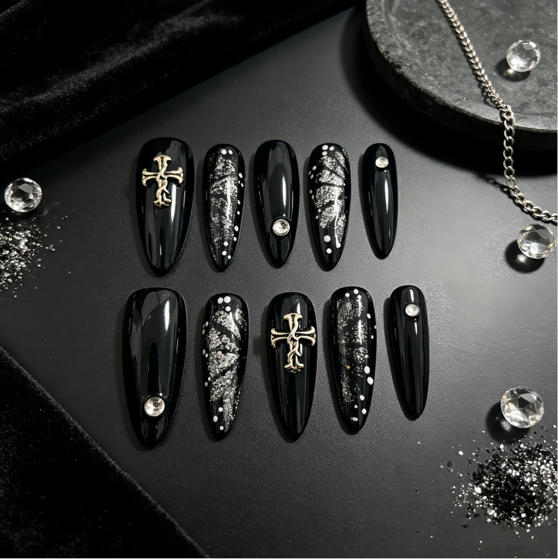 European and American cross-border minimalist butterfly cat-eye handmade nail art, versatile, whitening, and high-end nail tips and nail stickers, wholesale European and American cross-border minimalist butterfly cat-eye handmade nail art, versatile, whitening, and high-end nail tips and nail stickers, wholesale