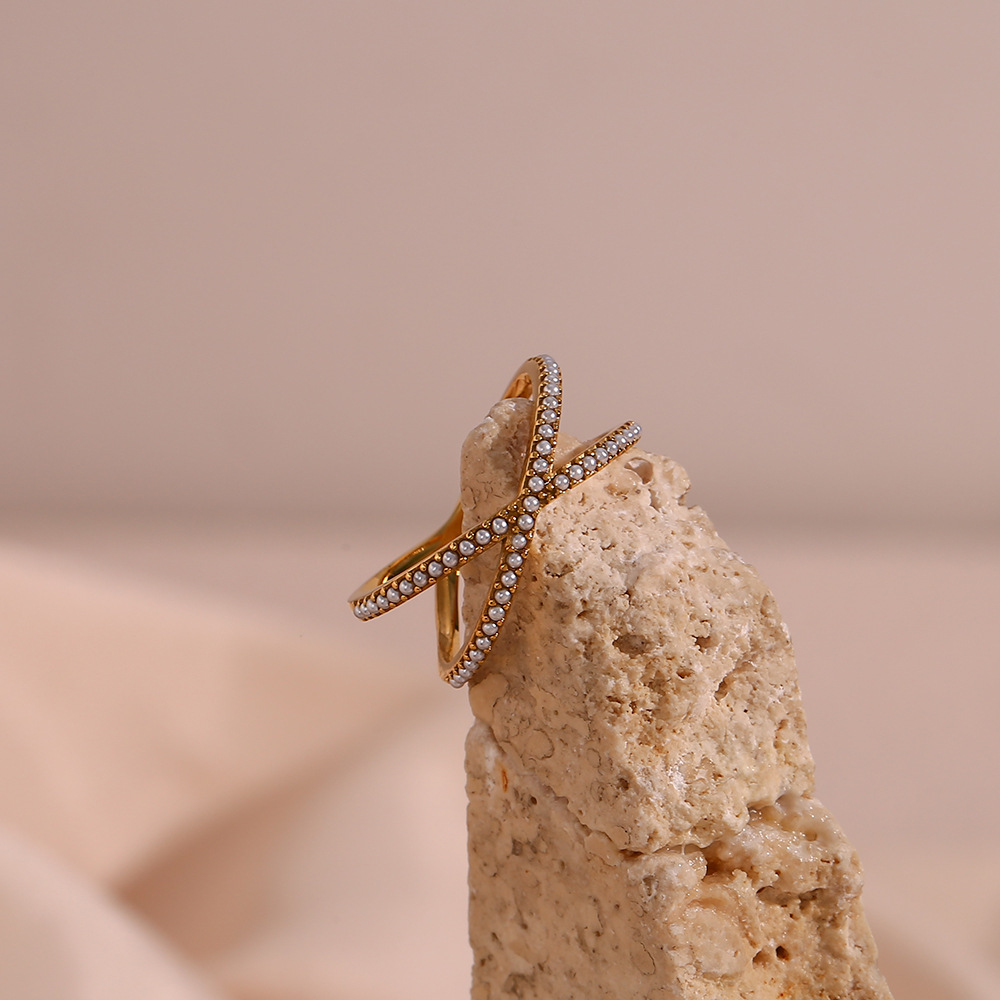Micro-inlaid Stainless Steel Ring