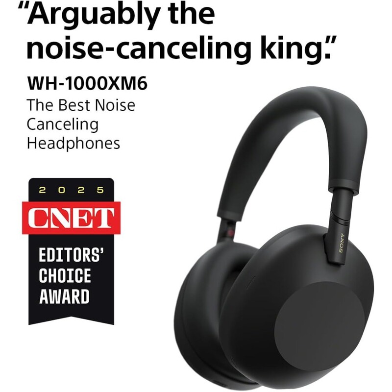 Forsony Wh-1000Xm6 Best Noise Cancelling Wireless Headphones