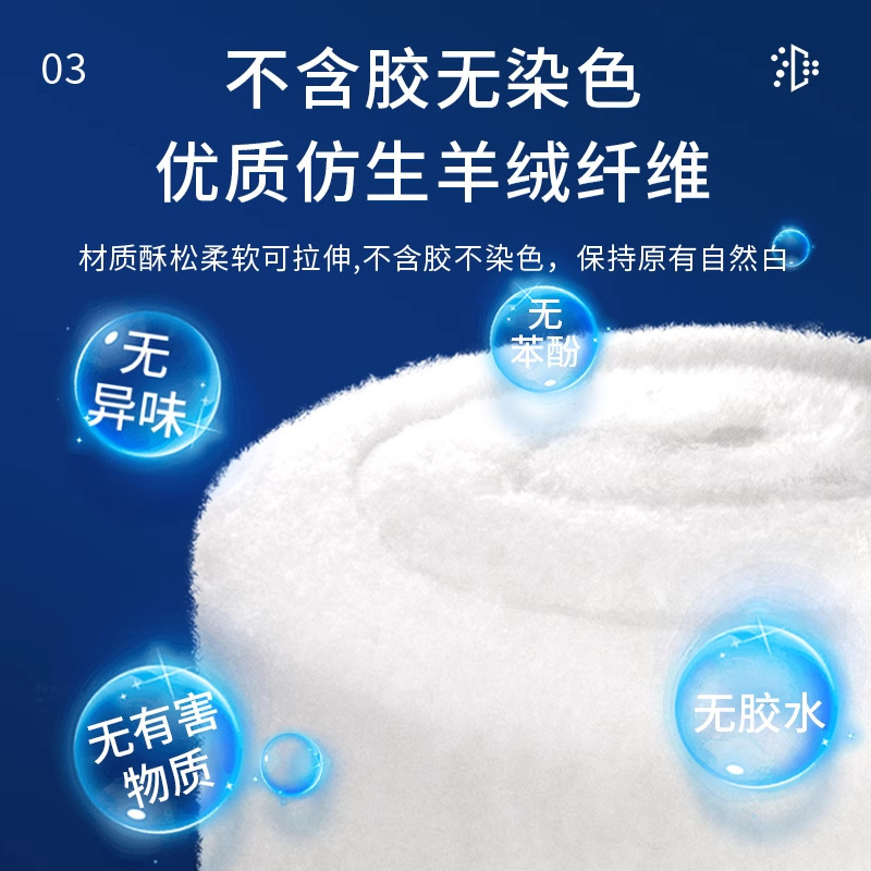 羊绒棉鱼缸专用过滤材料海绵生化水族箱高密度净化手撕白棉过滤棉|undefined