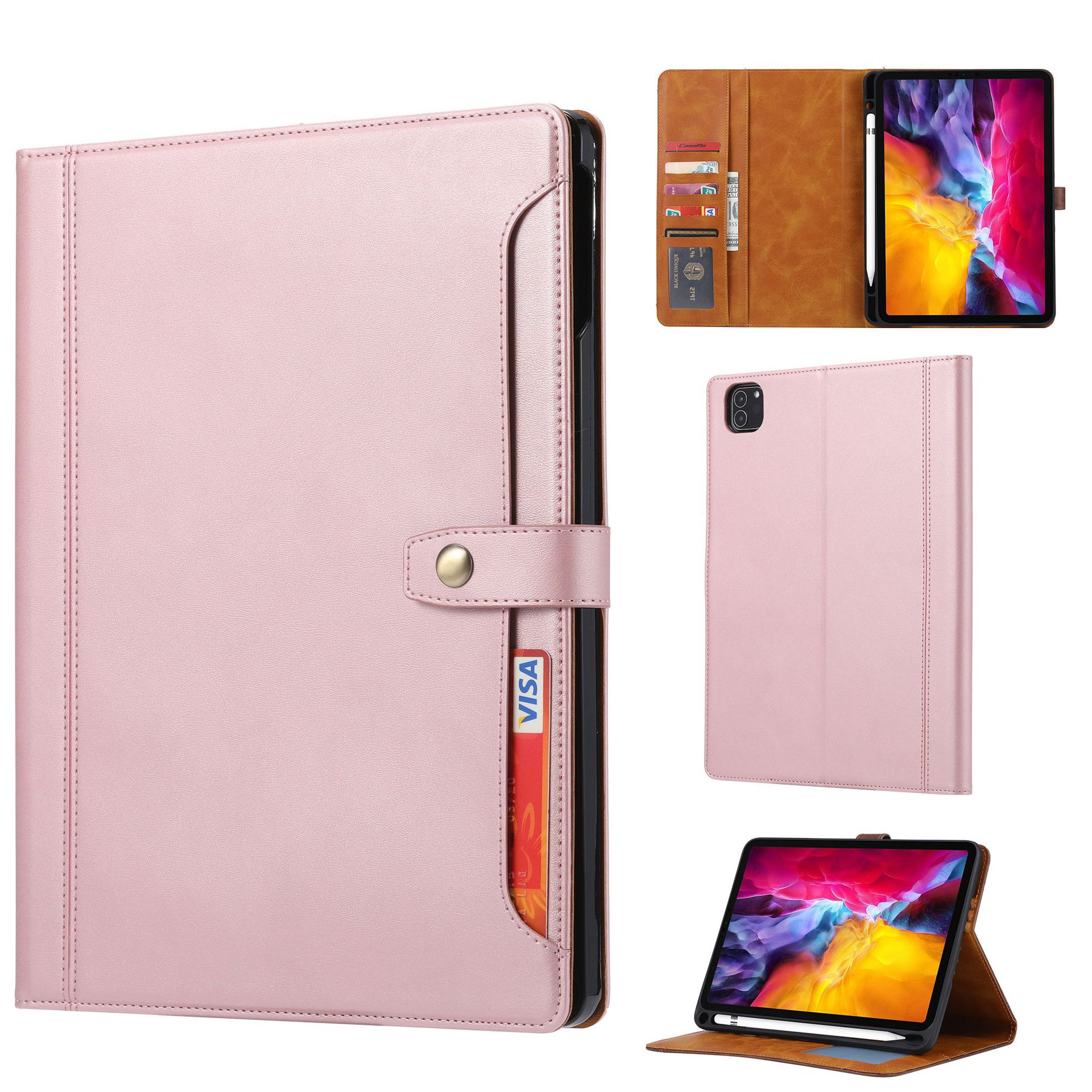 Funda protectora de cuero para iPad A16 2025, funda protectora para tableta iPad Air de 10.9 pulgadas 2024, funda para teléfono móvil.