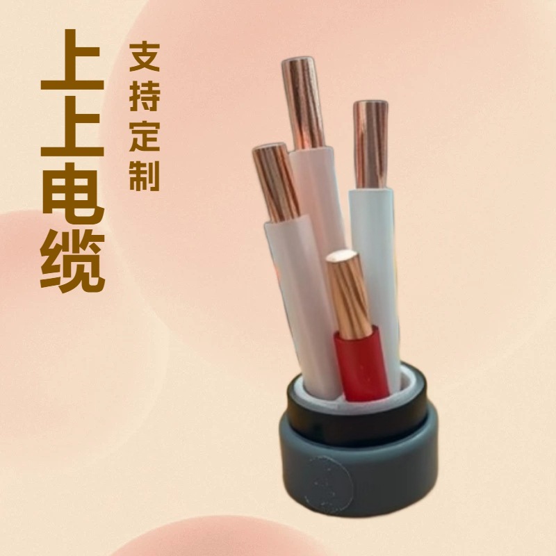 上上国标电线电缆低压阻燃ZB-YJV 5芯 供货稳定 家装 工程 支持