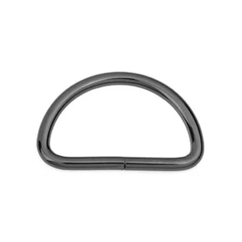Punto D hebilla semicircular hebilla de núcleo de cremallera hebilla japonesa hebilla de hombro hebilla de conexión anillo colgante al por mayor accesorios de hardware para equipaje
