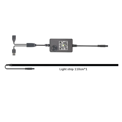 Suitable for Tesla Model3ModelY air outlet instrument panel atmosphere lamp magic color dynamic light and shadow lossless installation (Panel (Dashboard) işıqlandırması) - instrument-desk-lamp-automatic-induction-module-expansion-dock-model-y