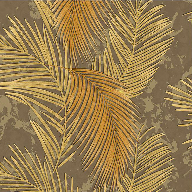 590906 입체적인 깊은 엠보싱 잎 E