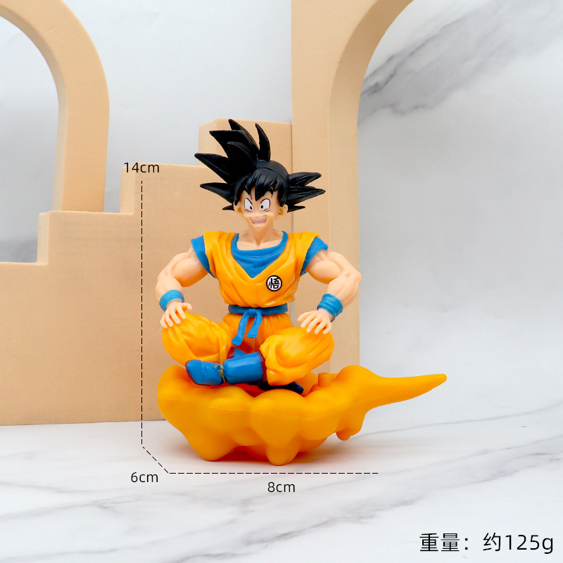 Juego de moda anime Dragon Ball Sun Wukong mano accesorios de modelos periféricos Wujita Veget Saiyan Gift