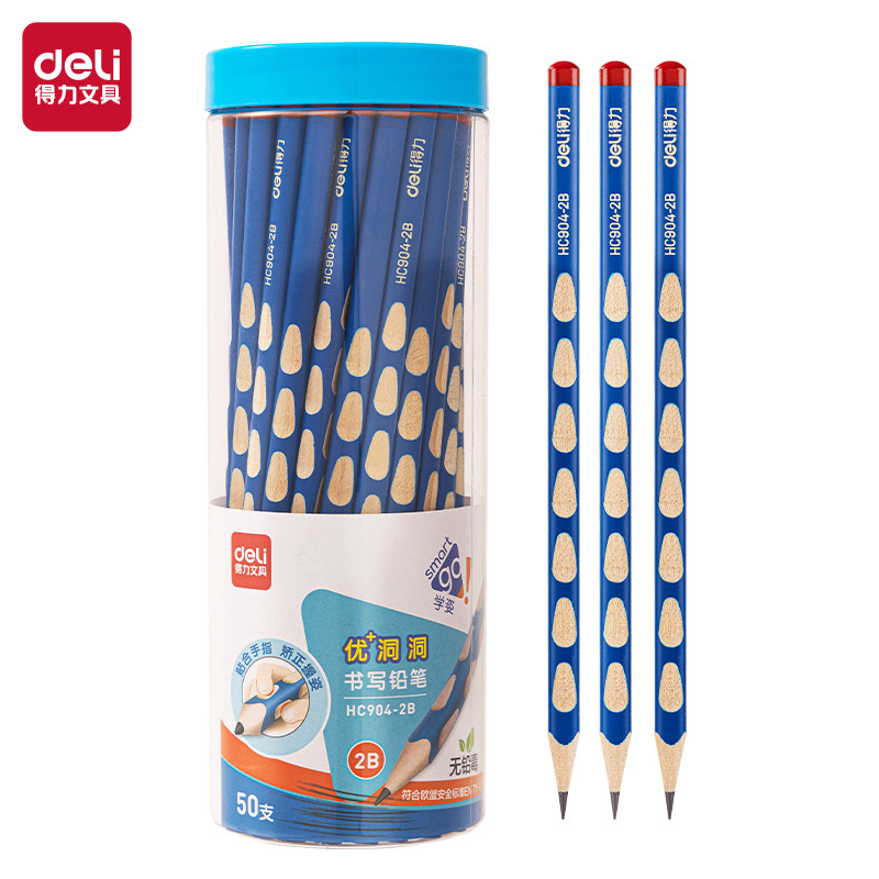 デリ小学生無毒穴鉛筆幼稚園 1 年生 hb 太いロッド 2b 穴ペン三角ロッド卸売|undefined