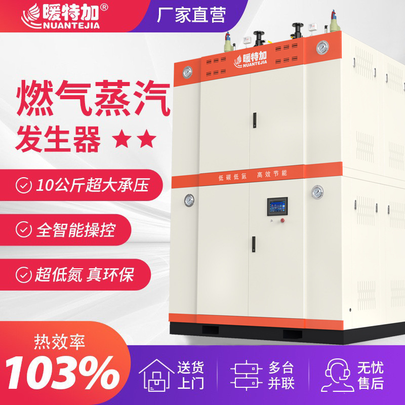 Ultra-Low Nitrogen Heating Boiler Manufacturer Energy-Saving Household and Commercial Hot Water Supply Counterflow Gas Heating Plant Condensing Type