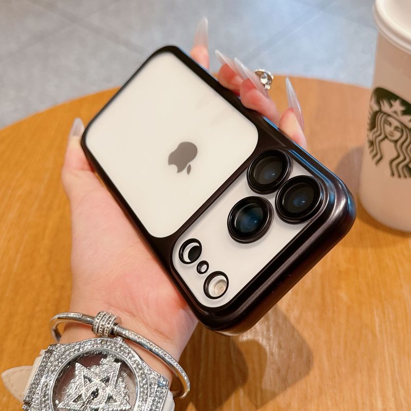 适用苹果17proMax哑光磨砂手机壳肤感超薄iPhone16电镀硬15保护套|undefined