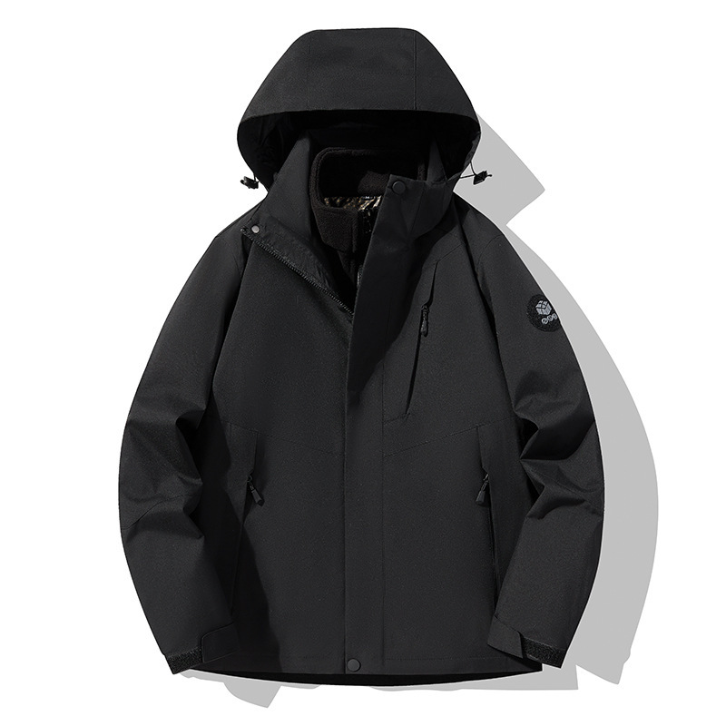 冲锋衣男女高级感三合一外套2025春秋新款两件套户外登山服定制LG|undefined