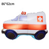 Big children's cartoon transport, balloon, tools set suitable for photo sessions, decorations