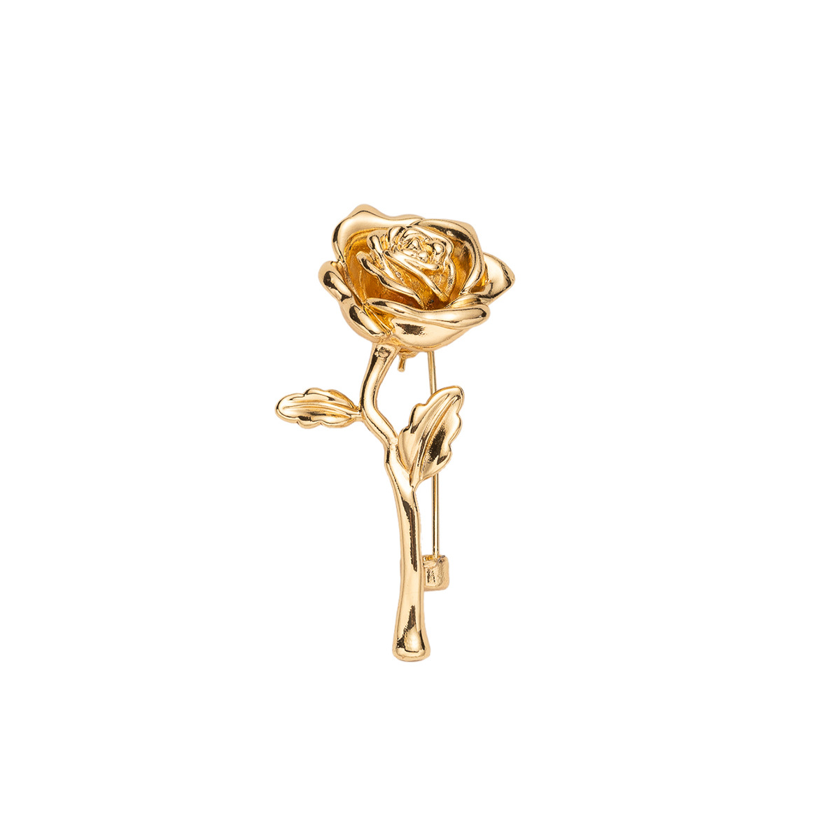 Minimalistische rozen broche heren high-end kostuumjas revers speld accessoire premium feel jas badge_voghion.com