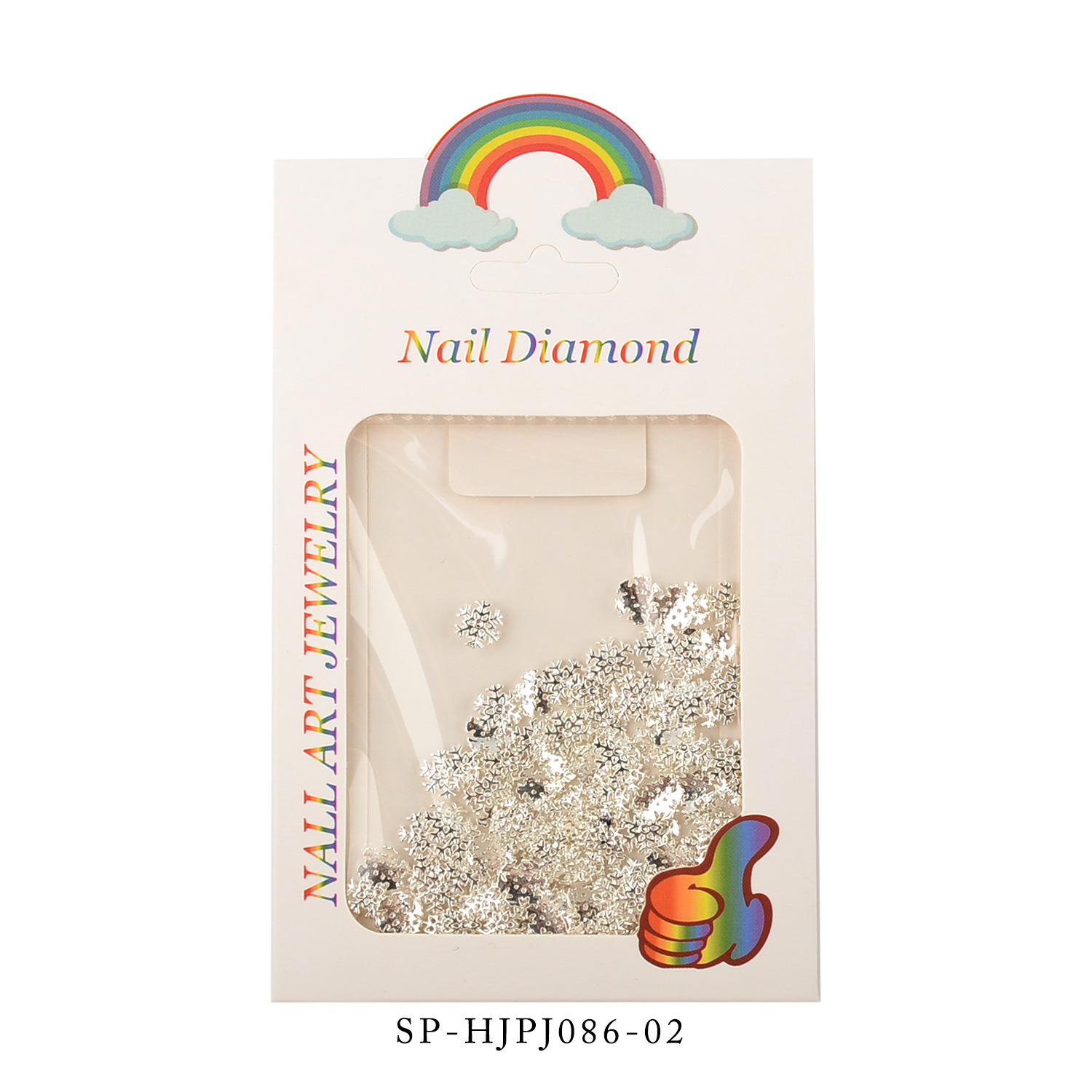 Accesorios de uñas de Navidad copo de nieve Aleación de Arte de uñas plata copo de nieve metal parche fino arte de uñas copo de nieve parche joyería