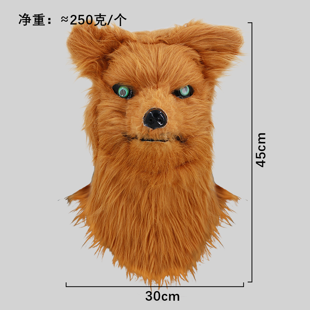 Puede abrir la boca, divertida serie de sombreros de animales, mascarada, máscara de mordida de boca, accesorios de actuación de fiesta de Halloween