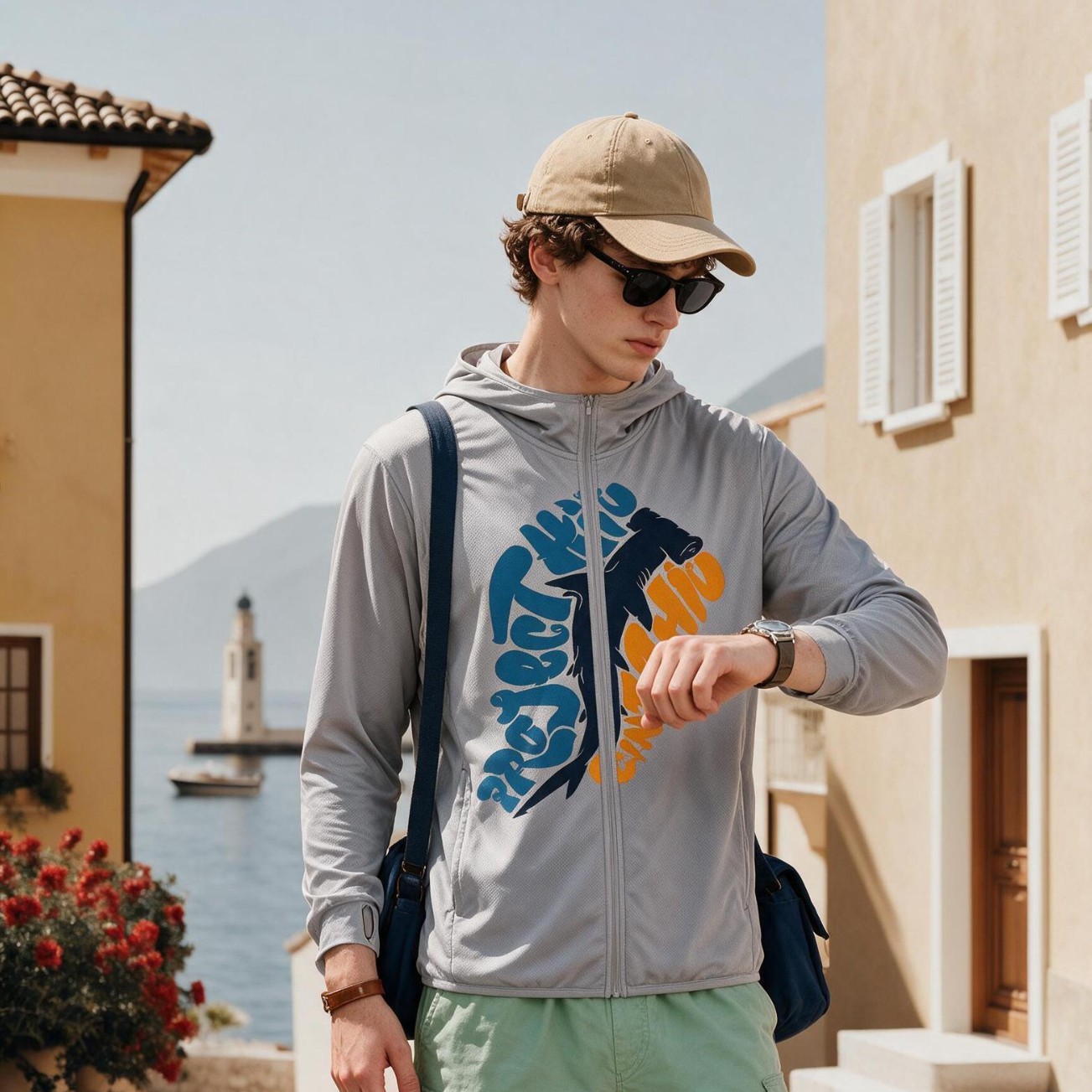 Printed clothing cross-border e-commerce sun protection clothing Southeast Asia foreign trade source clothing factory in-stock Indonesia Vietnam Thailand