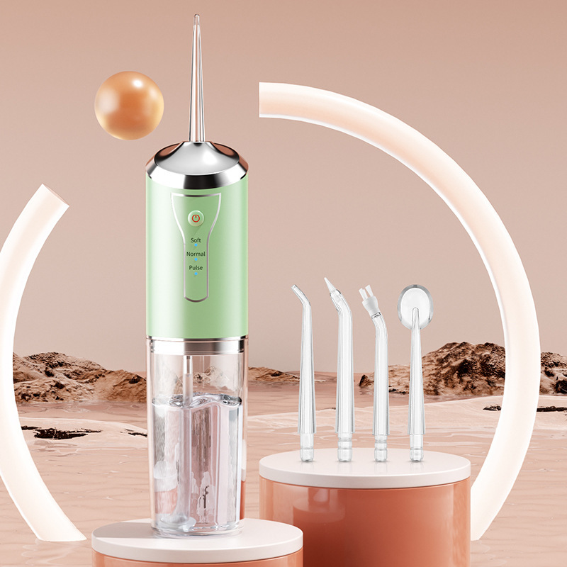 跨境电动冲牙器便携式家用水牙线冲牙机口腔牙齿清洁洗牙器洁牙器|undefined