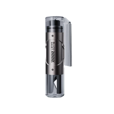 Car safety hammer alloy window breaker mini portable safety cutter car emergency two-in-one escape tool (Qəza çəkici) - titanium-color