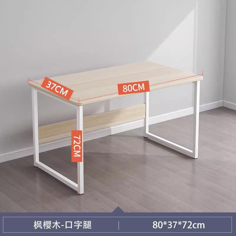 Escritorio de computadora sencillo para el hogar, escritorio de oficina minimalista y económico, escritorio para dormitorio, escritorio para habitación de alquiler, escritorio para escribir