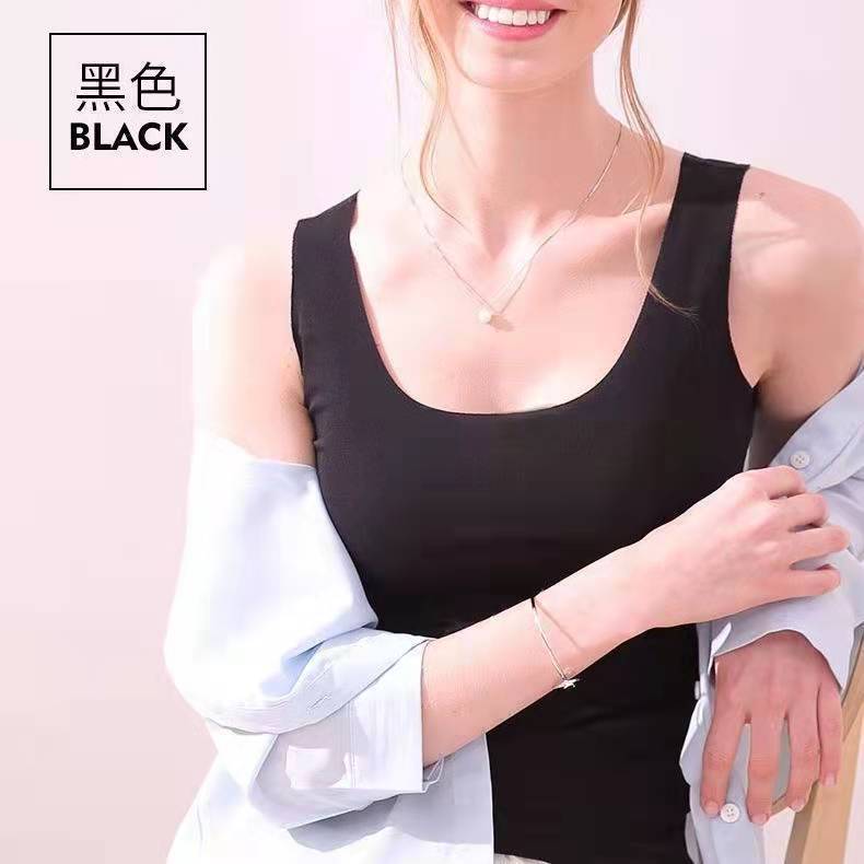 new quick-drying milk silk summer seamless men‘s v-neck vest wear base pajamas running sports bottoming shirt