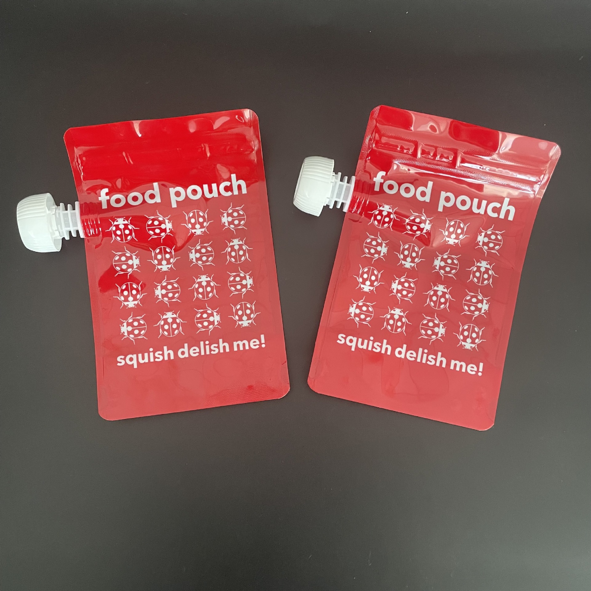 食品级辅食包装袋150克自立拉链封口袋果泥辅食袋