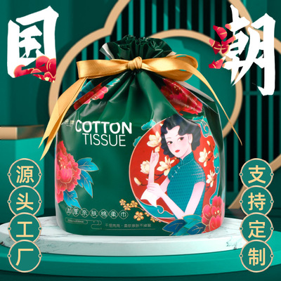 大卷加厚一次性洗脸巾 卷筒式美容洁面棉柔巾化妆卸妆棉巾批发