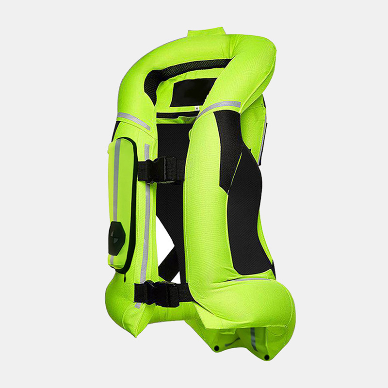 Traje de airbag de conducción de motocicleta Anillo inflable mejorado de segunda generación Chaleco protector Chaleco protector Ropa de ciclismo anticaídas