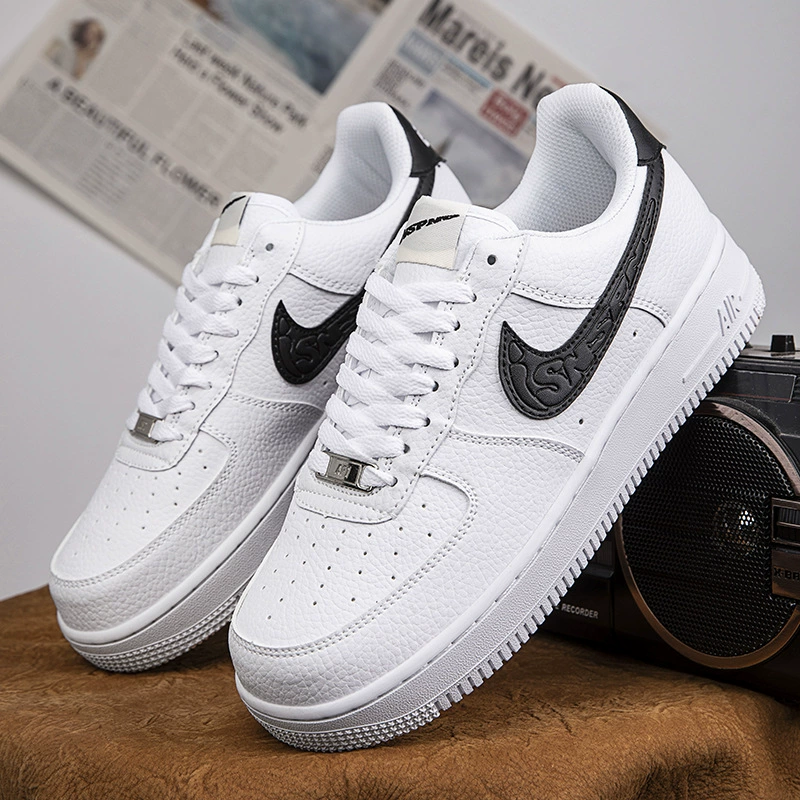 Nike Air Force 1, спортивные кроссовки для отдыха, низкие белые туфли для мужчин и женщин