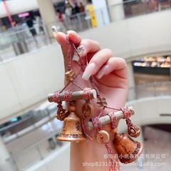 天然雷击木铃铛diy配件手工材料手链串珠项链挂件手串文玩配饰品