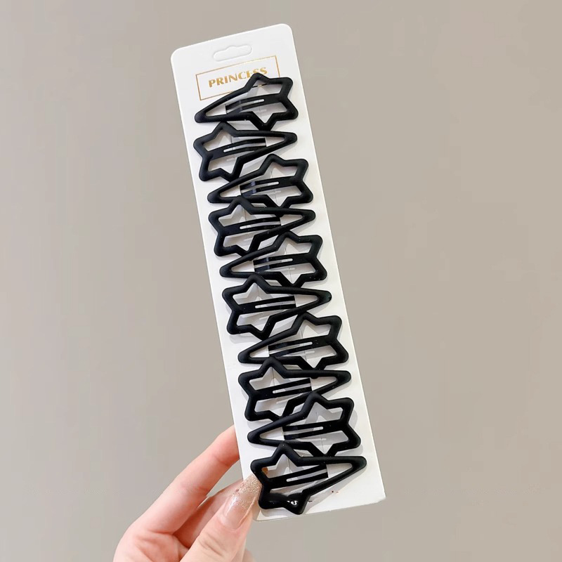 Clips de cabello esmerilado de color, clips de cabello lateral de las mujeres, toque de cabeza posterior, clip de cabello rotos, clip de cabello rojo en línea 2025, nuevo