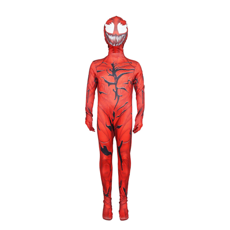 ハロウィンコス衣装黒子ヒョウジャンプスーツヘッドギアヴェノムスパイダーフルヒーローボディスーツグウェン|undefined