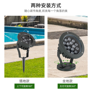 ✅ Tree Lighting, Landscape Spotlights, Courtyard Garden Floor Lamps, Colorful Tree Lighting, Outdoor Waterproof Garden Lawn Lighting