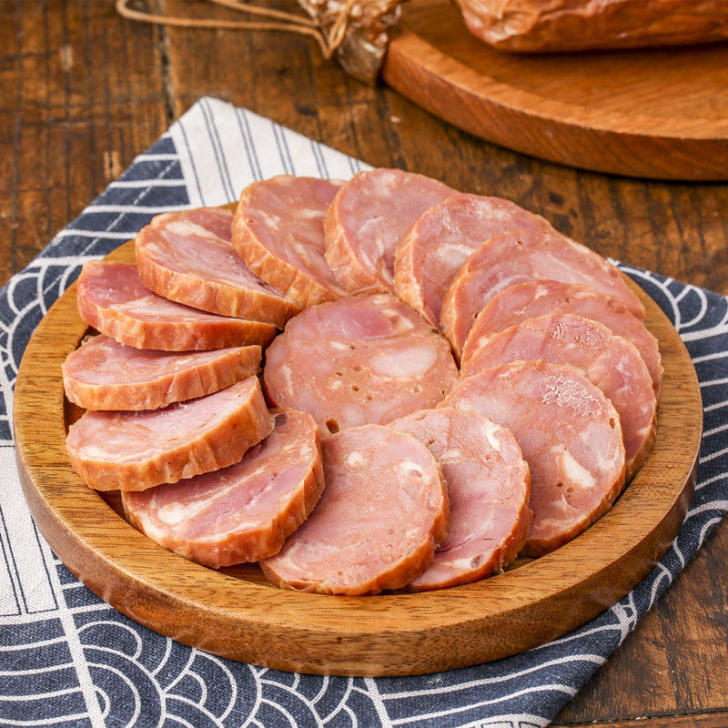 Qingdao Ham Shredded old-fashioned Ham sausage Smoked Ham snacks Open bags precooked and ready to be eaten Ham sausage