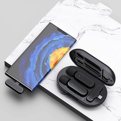 Source manufacturer wireless lavalier microphone K61 with cockpit dual microphone recording small microphone live broadcast invisible radio microphone