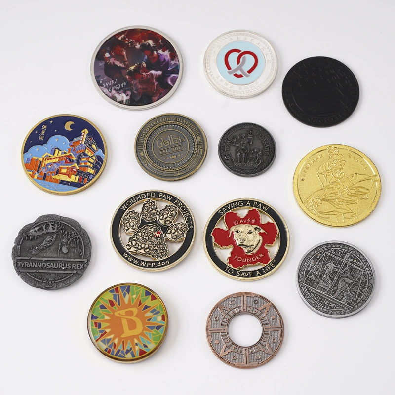 Медные памятные монеты оптом, с тиснением, ретро-дизайн, двусторонние, с индивидуальным дизайном, для соревнований