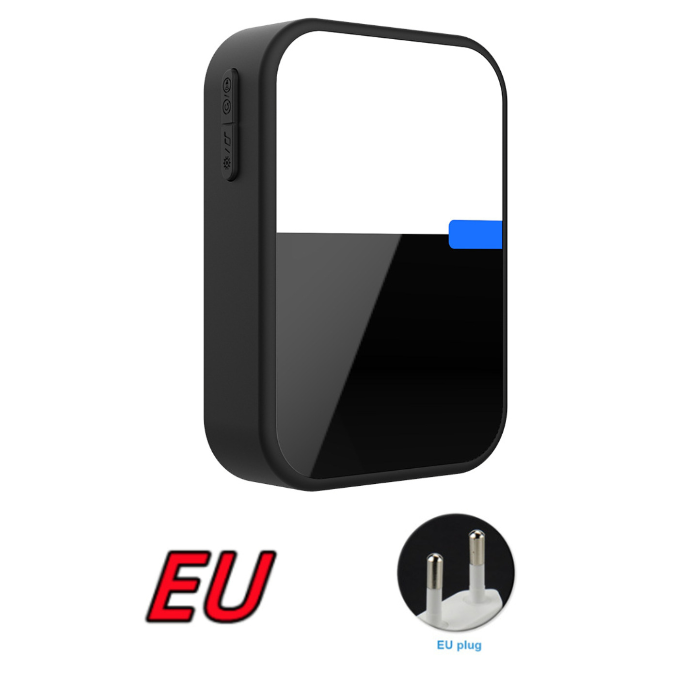 [Battery] remota pared penetrable inalámbrica timbre electrónico de cuatro niveles de alto volumen de llamada recordador CR2032