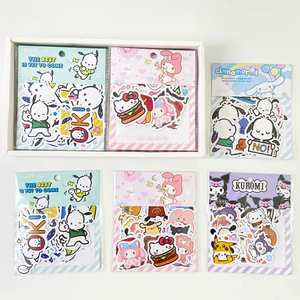 Cartoon family stickers