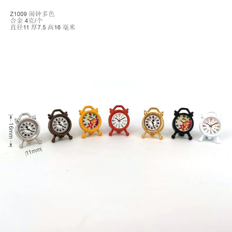 Кукольный дом [модель мини-будильника] имитация украшения кулон DIY декоративный материал