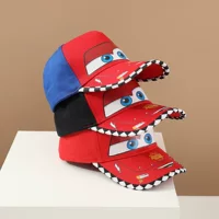 Европейские и американские трансграничные детские шляпы оптом мультфильм автомобиль мальчик девочка бейсболка осенний оттенок кепка