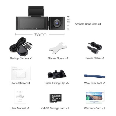 Parking Monitoring, Driving recorder